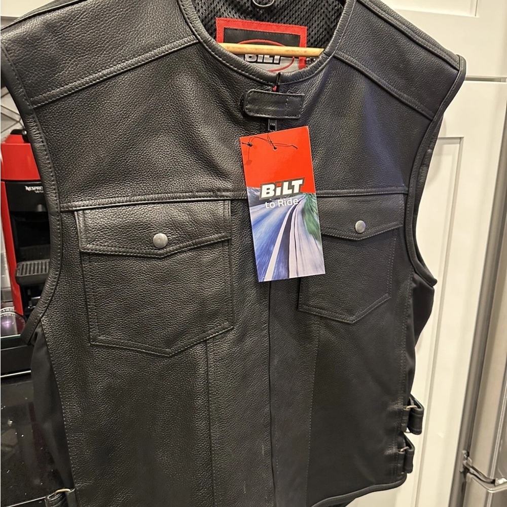 Bilt Aston Leather Vest